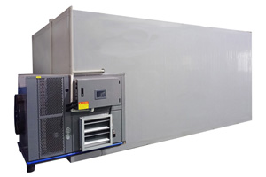Deshidratador de alimentos comercial de acero inoxidable con bomba de calor: secador de frutas, verduras y carne con tecnología de ahorro de energía.