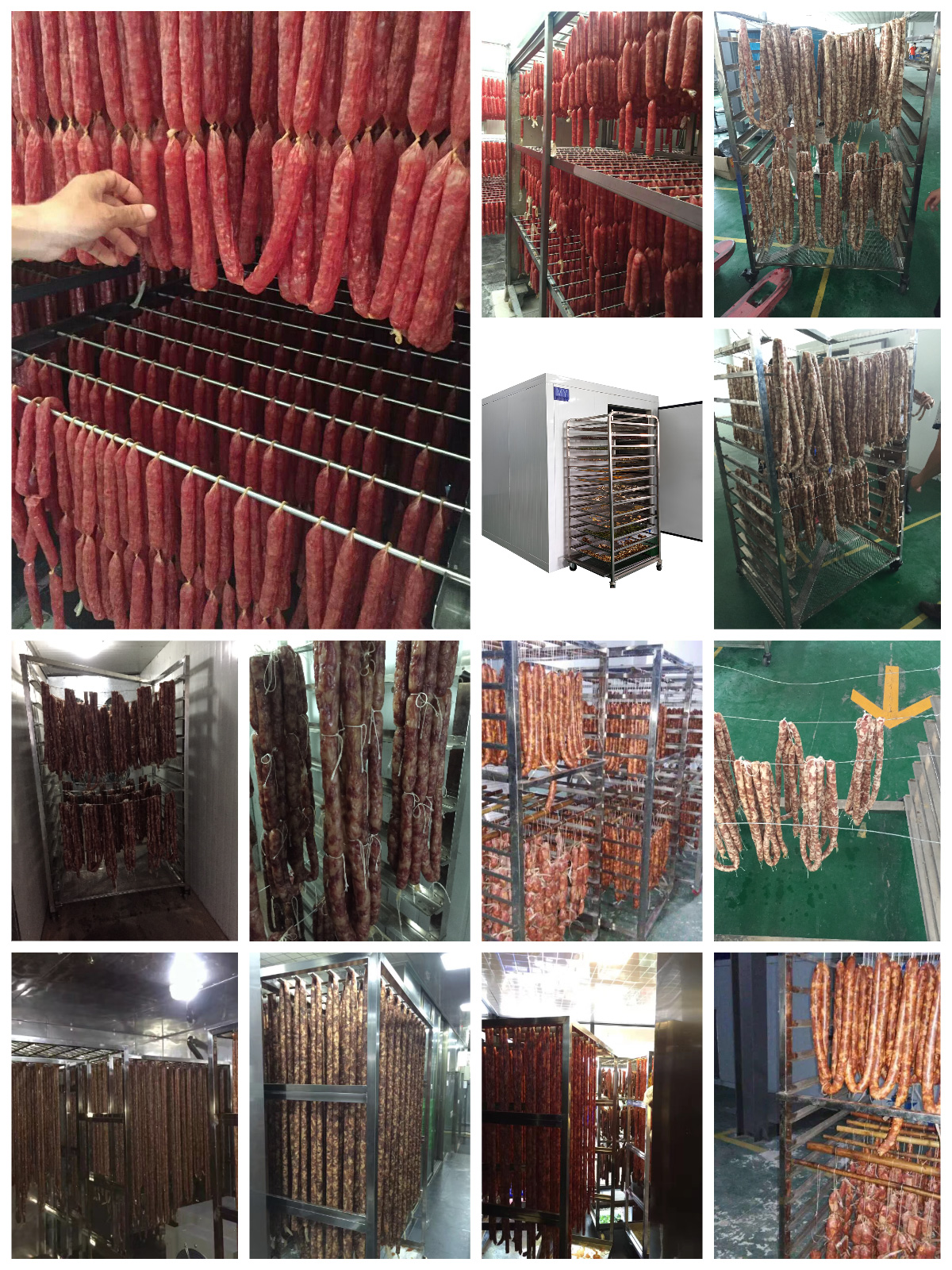 Pengeringan Sosis Premium dengan Pengering Pompa Panas MeiYa