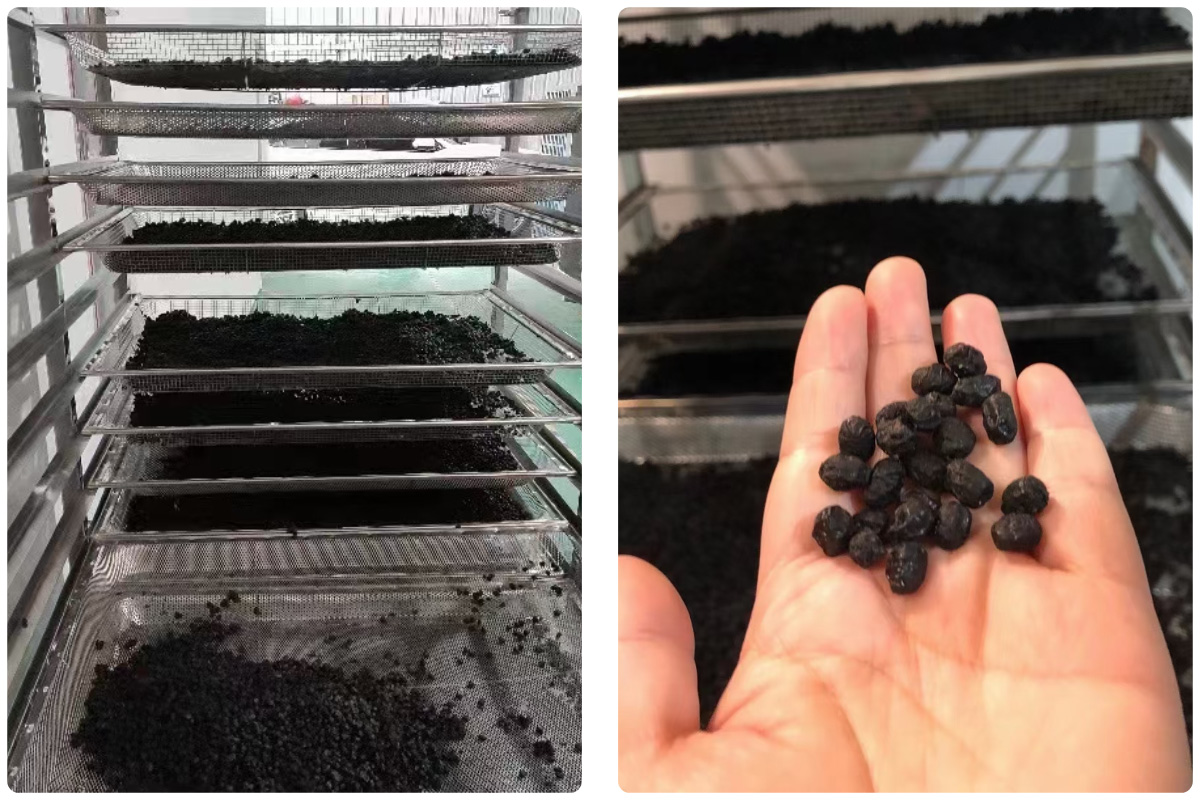 Solusi Pengeringan Drum Kacang (Douchi) dengan Pengering Pompa Panas Sumber Udara MeiYa